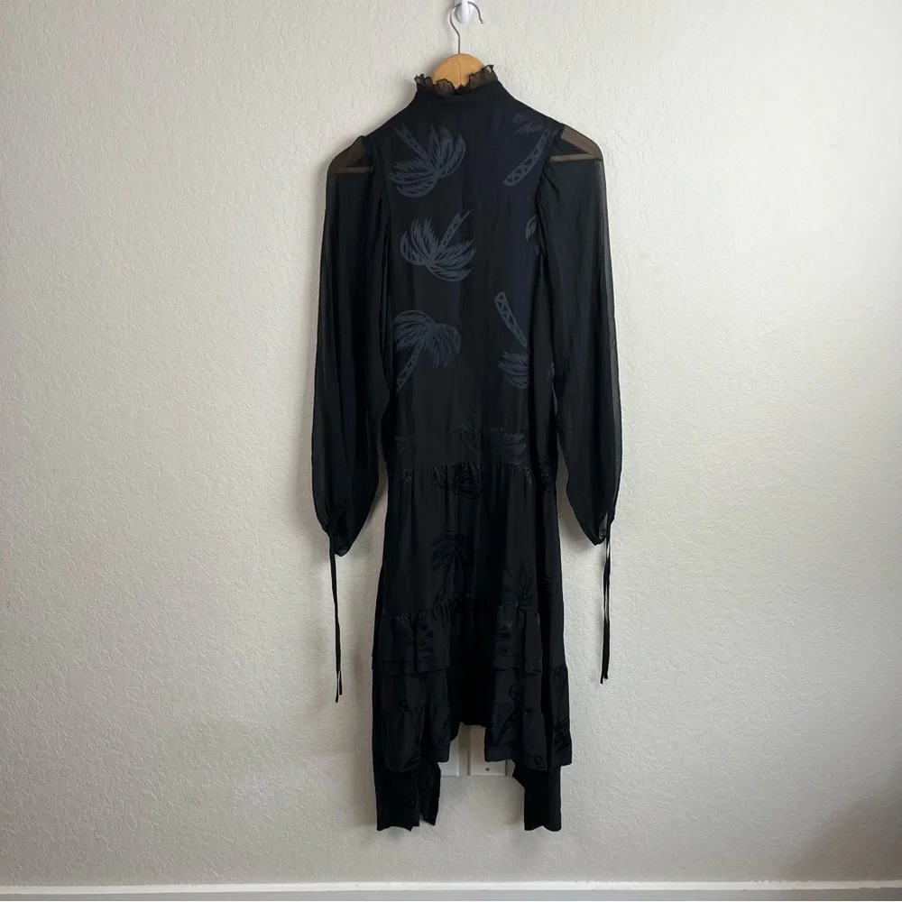 Coach Palm Tree Jacquard Dress
